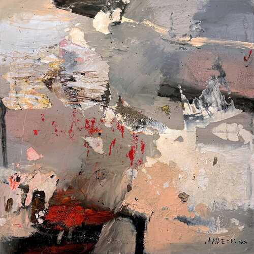 Wenn die Welt den Atem anhält (2803) by Robert Süess, Painting for Sale on Select