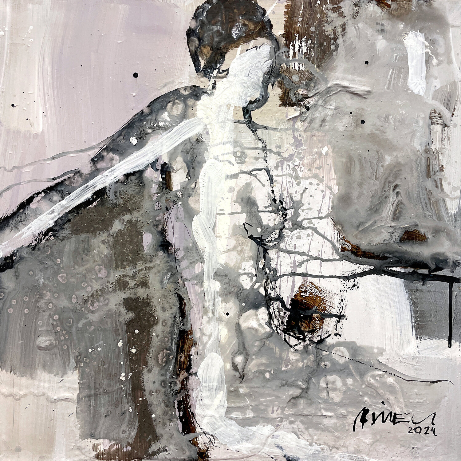 Einladend (2431) Robert Süess Original painting for sale