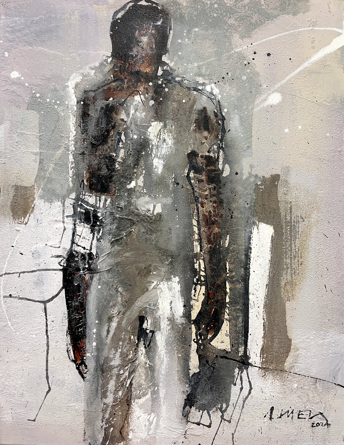 Zauberkraft (2434) Robert Süess Original painting for sale