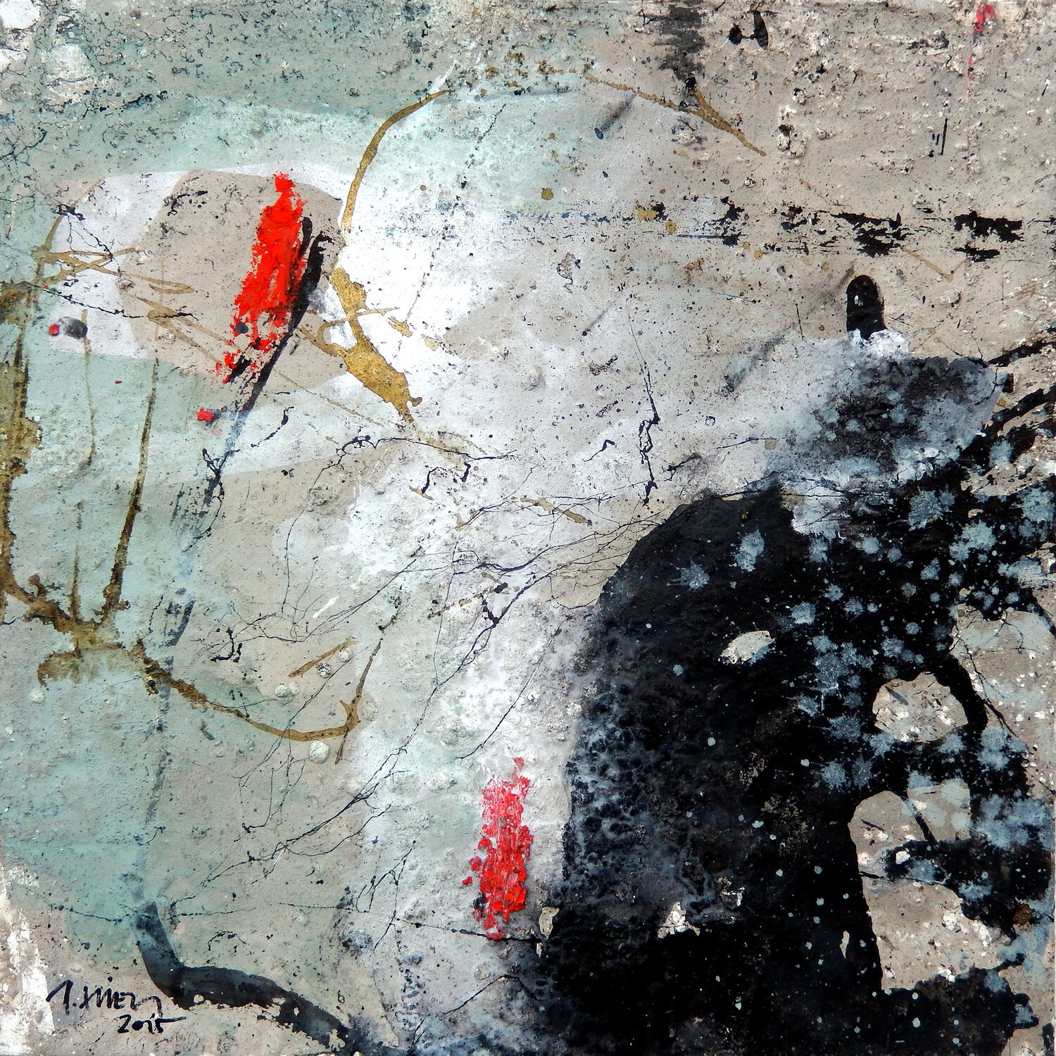 Zeitzeichen (1186) Robert Süess Original painting for sale