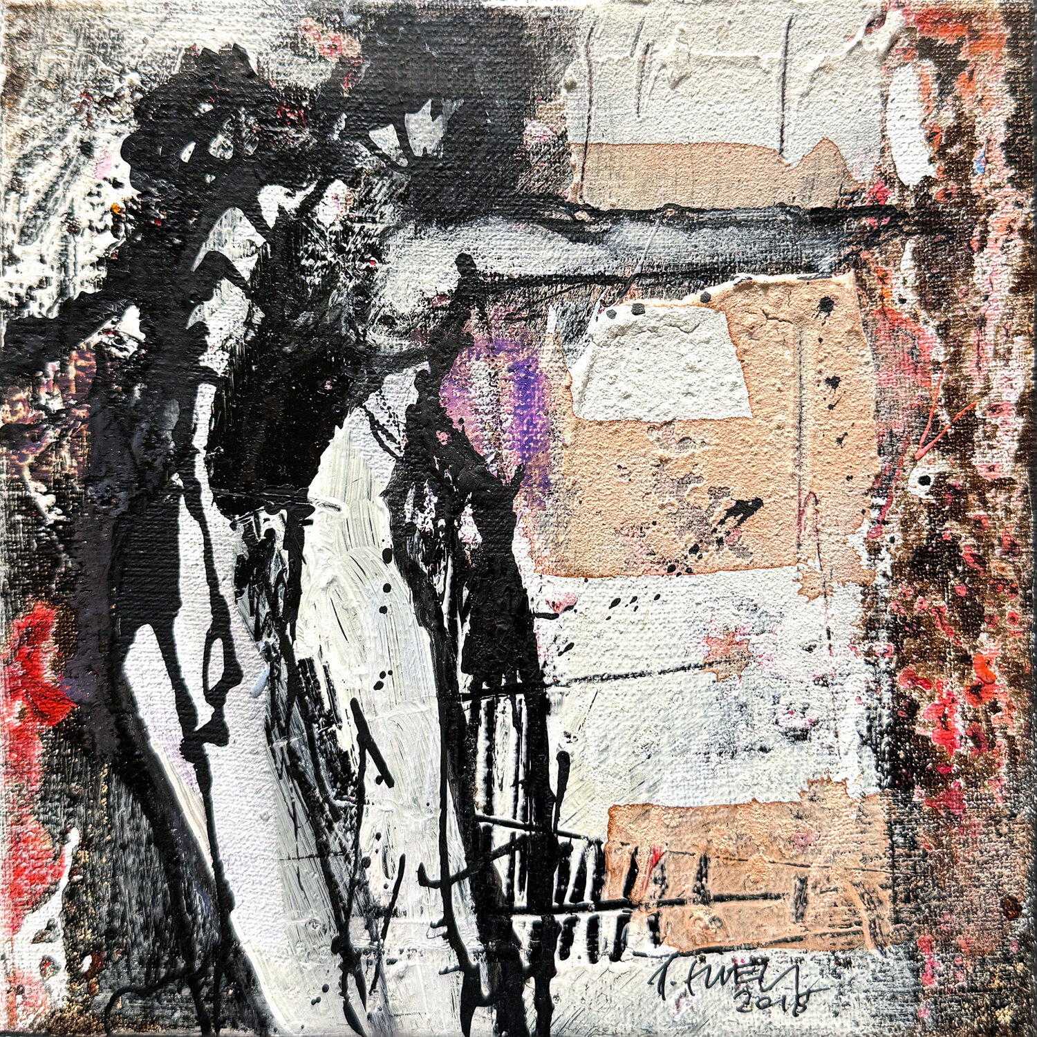 Figuren (1932) Robert Süess Original painting for sale