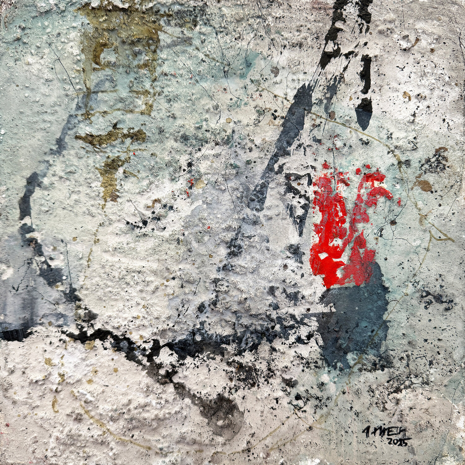 Zeitzeichen (1187) Robert Süess Original painting for sale