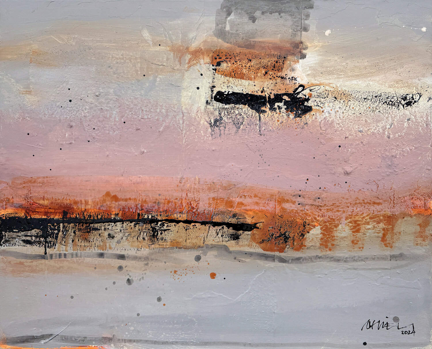 Stilles Licht (2391) Robert Süess Original painting for sale