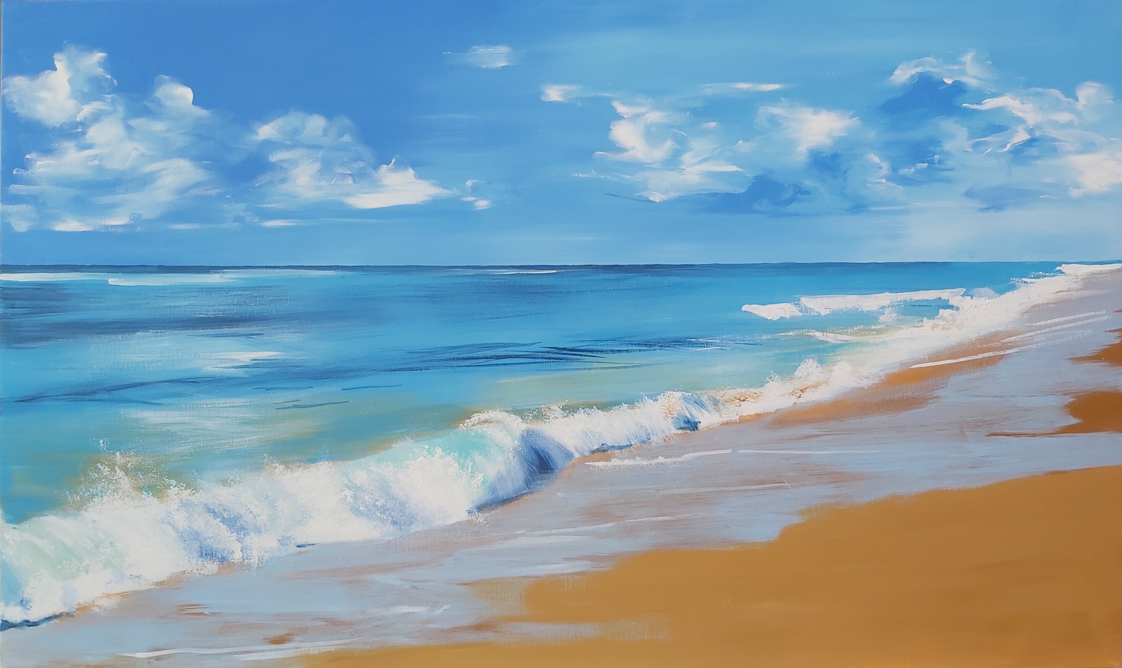 Ocean Dreams - Seascape Painting. Realism. Impressionism.