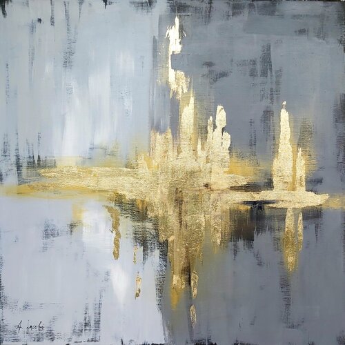 Starlight - Abstract by Andrea Jacobi, Painting for Sale on Select