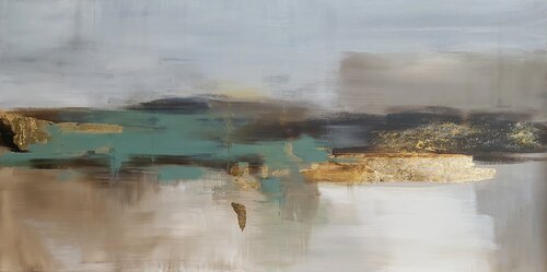 Do You See the Light 3 - Abstract by Andrea Jacobi, Painting for Sale on Select