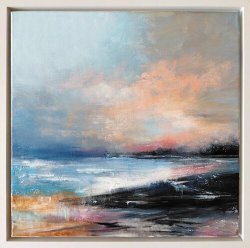 Afternoon Shadows 2 - Seascape, Impressionism by Andrea Jacobi, Painting for Sale on Select