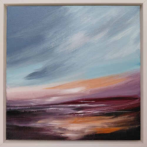 Beyond - Landscape by Andrea Jacobi, Painting for Sale on Select