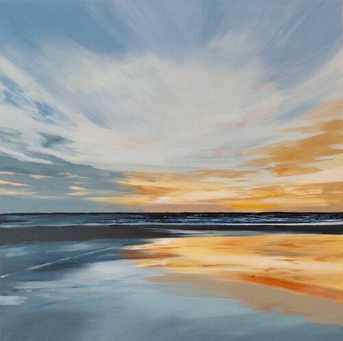 Window of the Soul - Seascape Painting. Realism. by Andrea Jacobi, Painting for Sale on Select