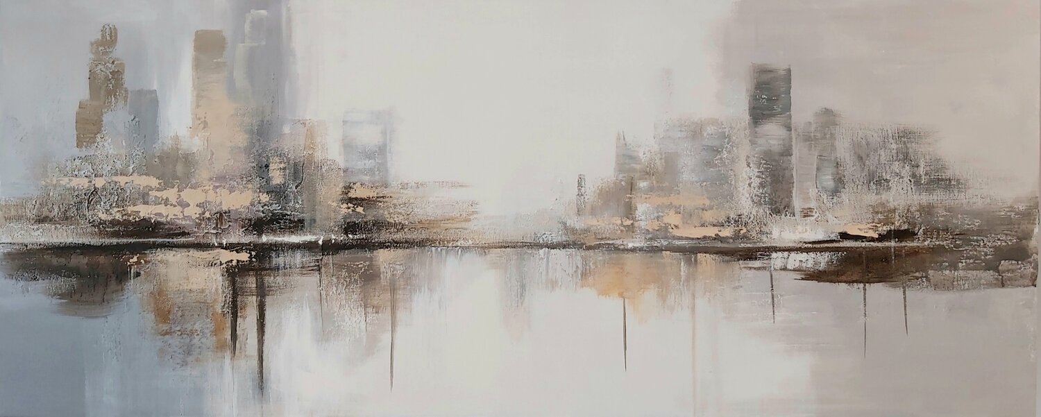 Voyage, Voyage 3 - Abstract Andrea Jacobi Original painting for sale