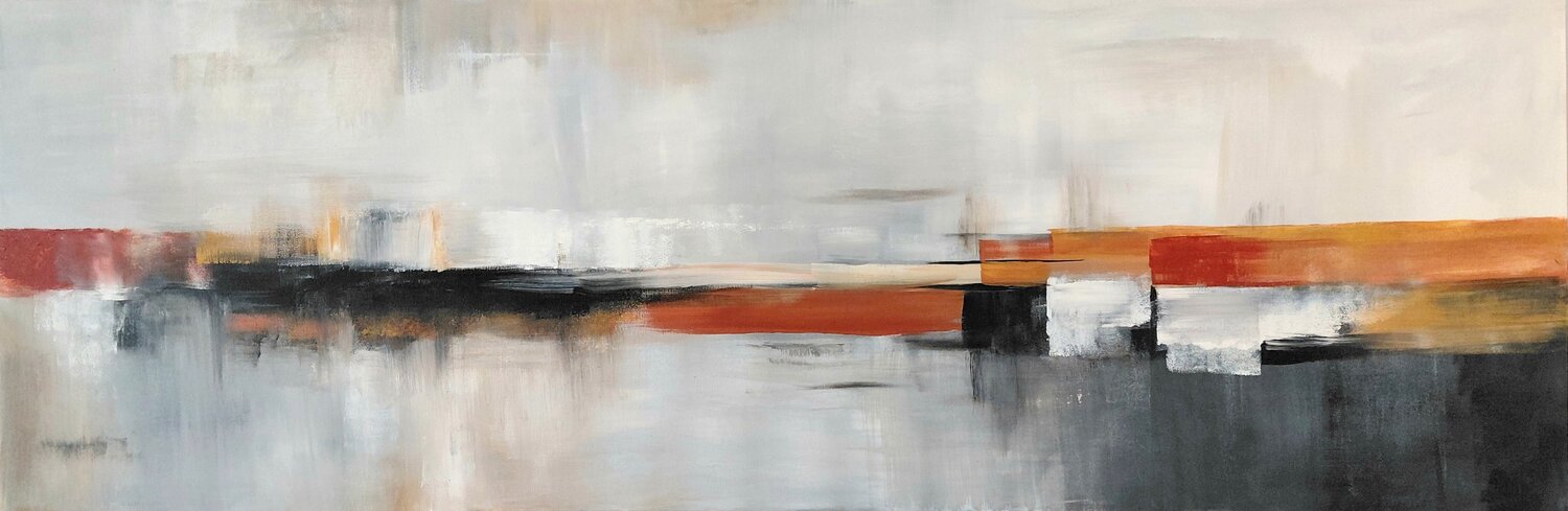Urban Reflections 8 Andrea Jacobi Original painting for sale