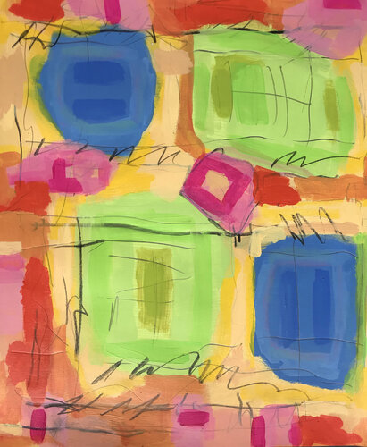 Floral 3 by Jaye Alison, Painting for Sale on Select
