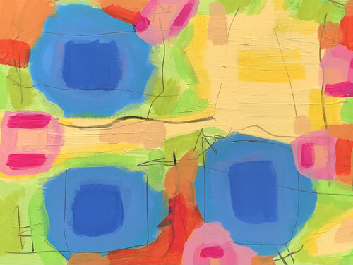 Floral 2 by Jaye Alison, Painting for Sale on Select