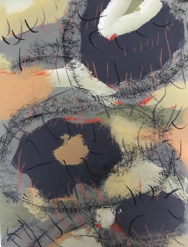 Points of Departure III by Jaye Alison, Painting for Sale on Select