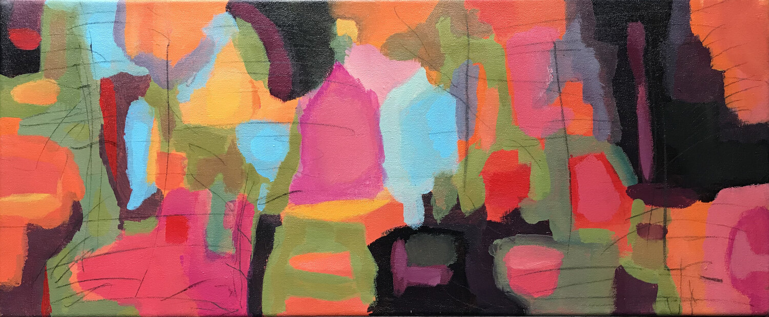 Stroll Jaye Alison Original painting for sale