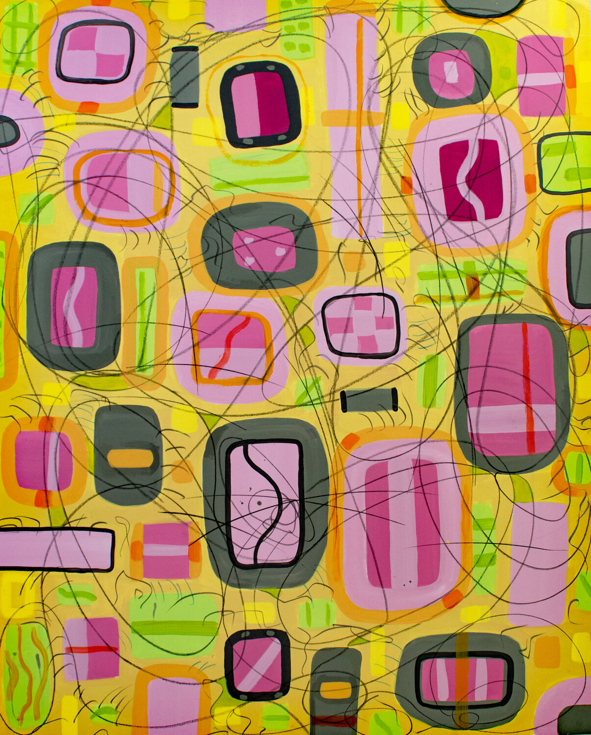 Something in Denmark Jaye Alison Original painting for sale