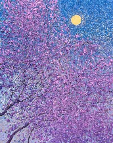 That Moment in Spring by Andrii Kovalyk, Painting for Sale on Select