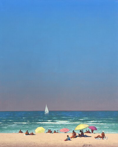 Memories of Summer by Andrii Kovalyk, Painting for Sale on Select