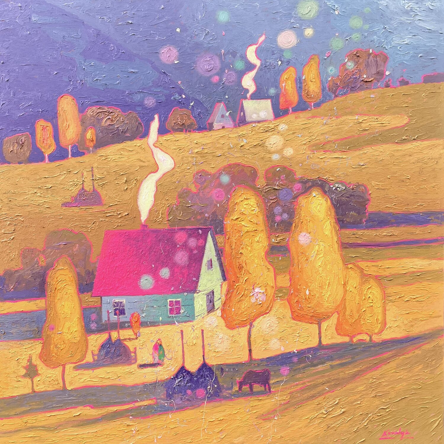 The Joy of Life Andrii Kovalyk Original painting for sale