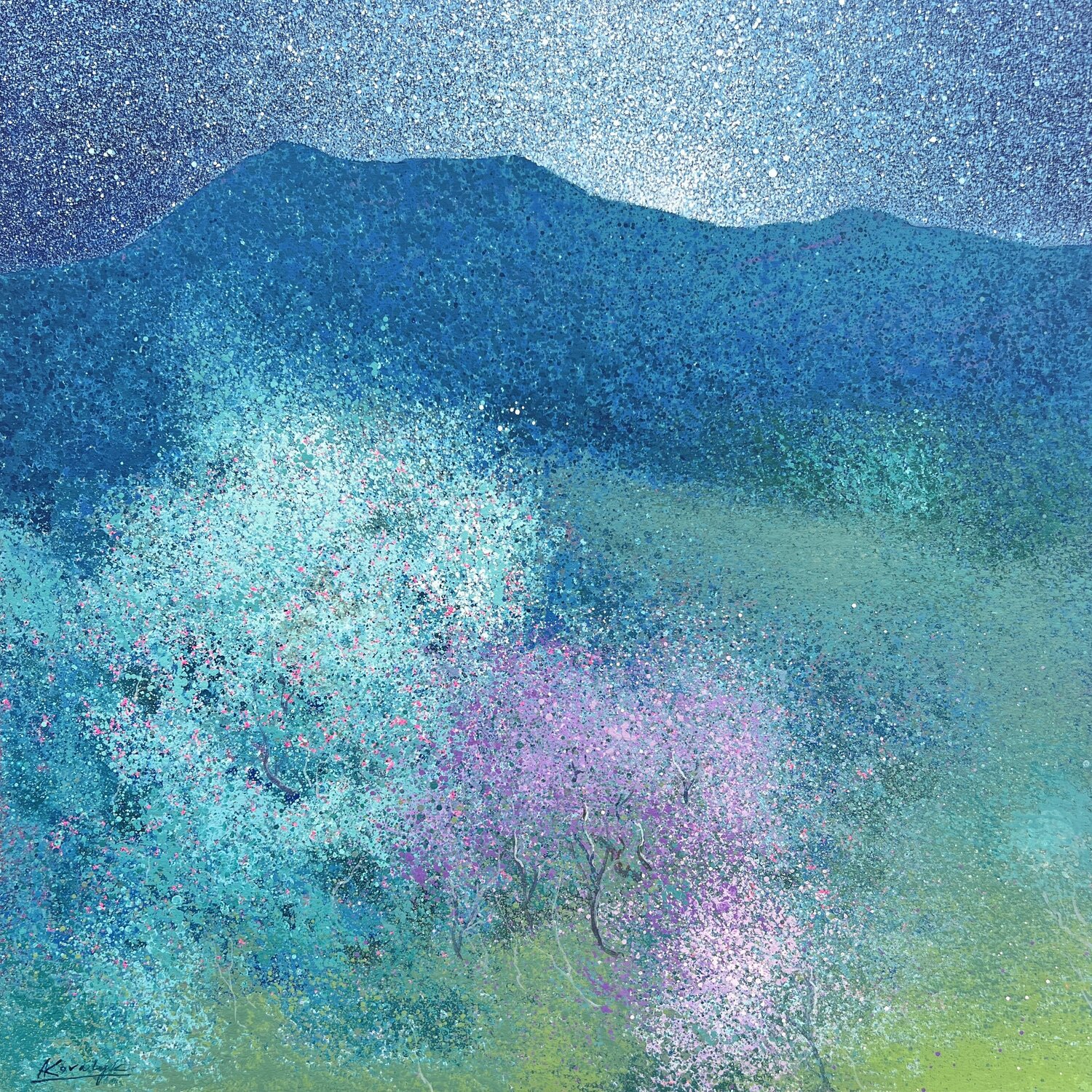 Awakening #2 Andrii Kovalyk Original painting for sale