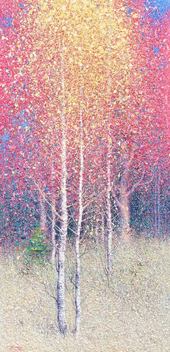 Autumn Poetry Andrii Kovalyk Original painting for sale