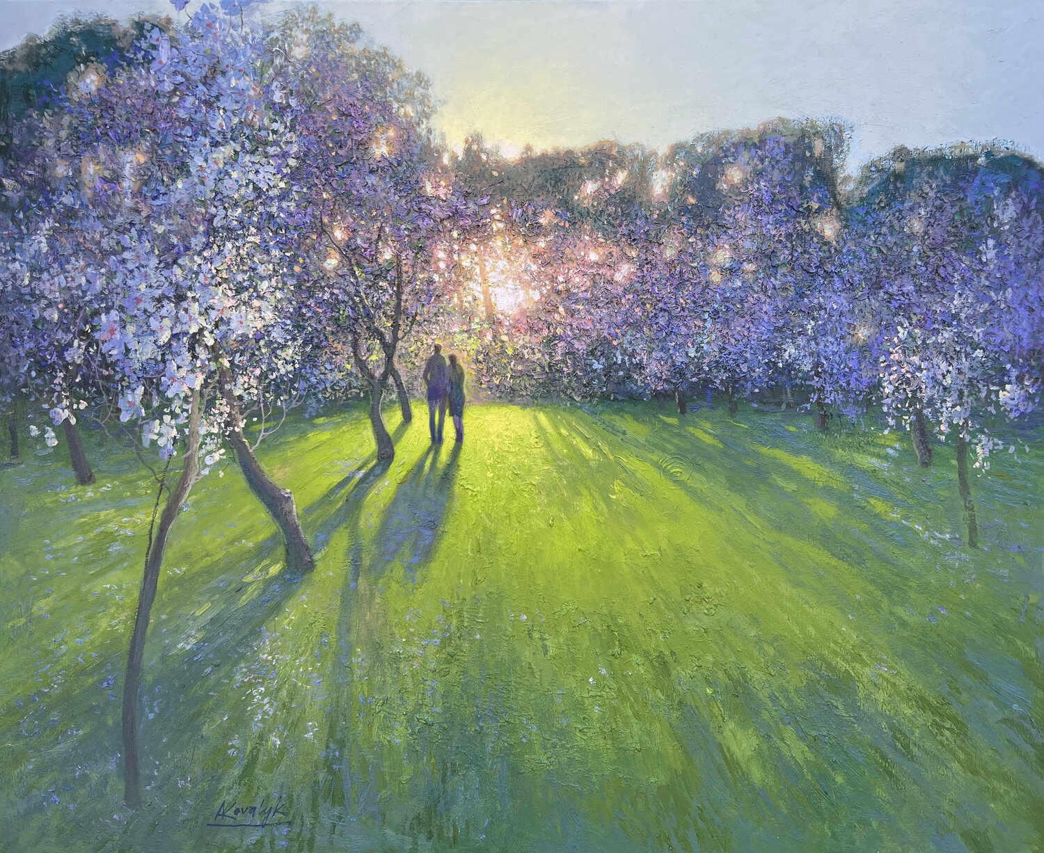 A Moment of Stillness Andrii Kovalyk Original painting for sale