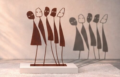 Troppe parole 3/9 by Alessandra Zini, Sculpture for Sale on Select