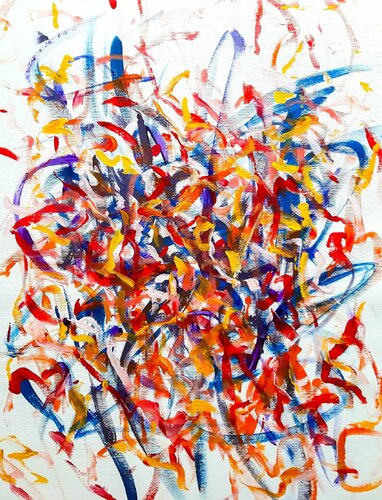 The butterfly effect V. by Sara Voss, Painting for Sale on Select