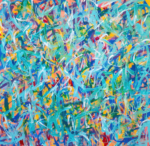 Confusion frills by Sara Voss, Painting for Sale on Select