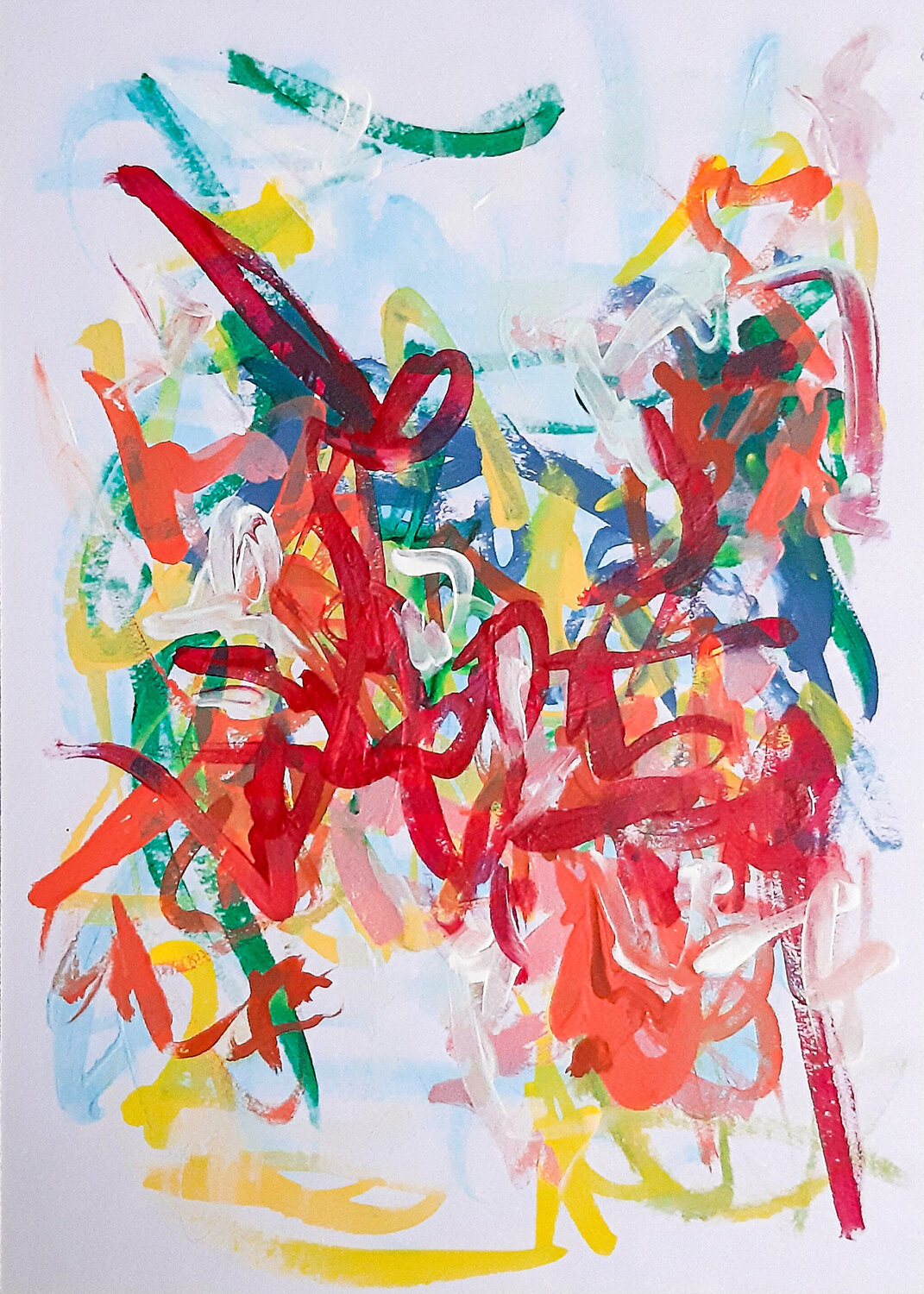 Subjectivity Sara Voss Original painting for sale