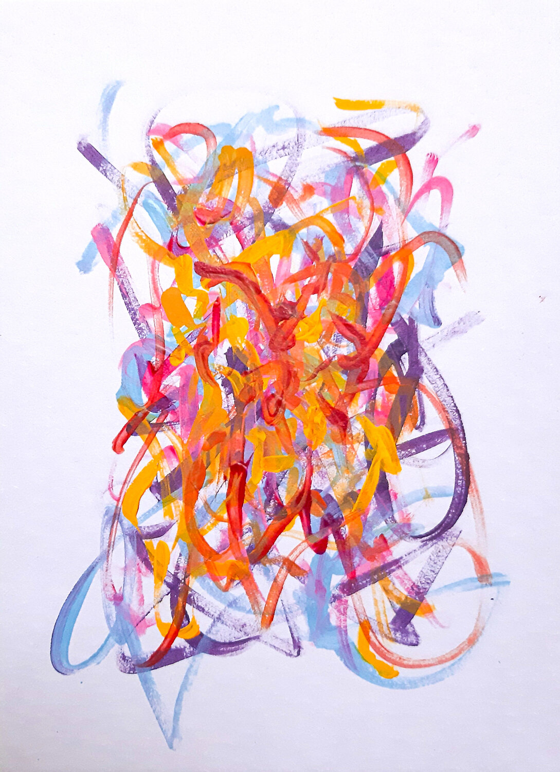 The possibility of change Sara Voss Original painting for sale