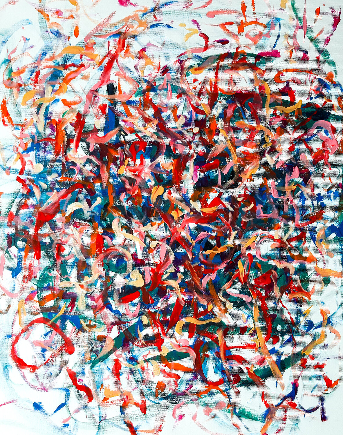The butterfly effect III. Sara Voss Original painting for sale