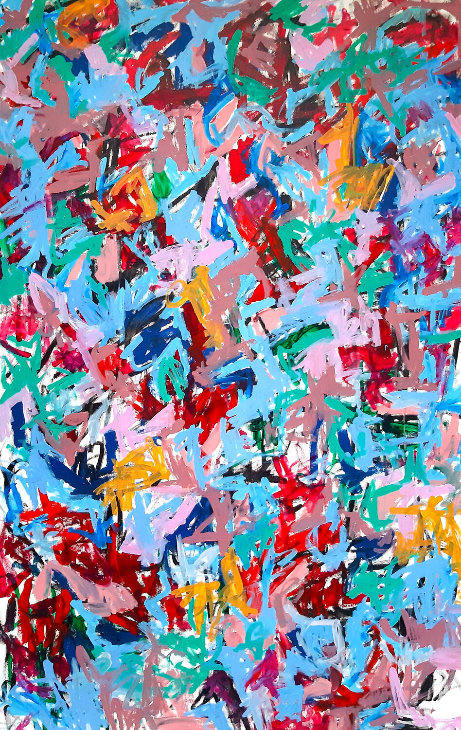 Where everything starts Sara Voss Original painting for sale