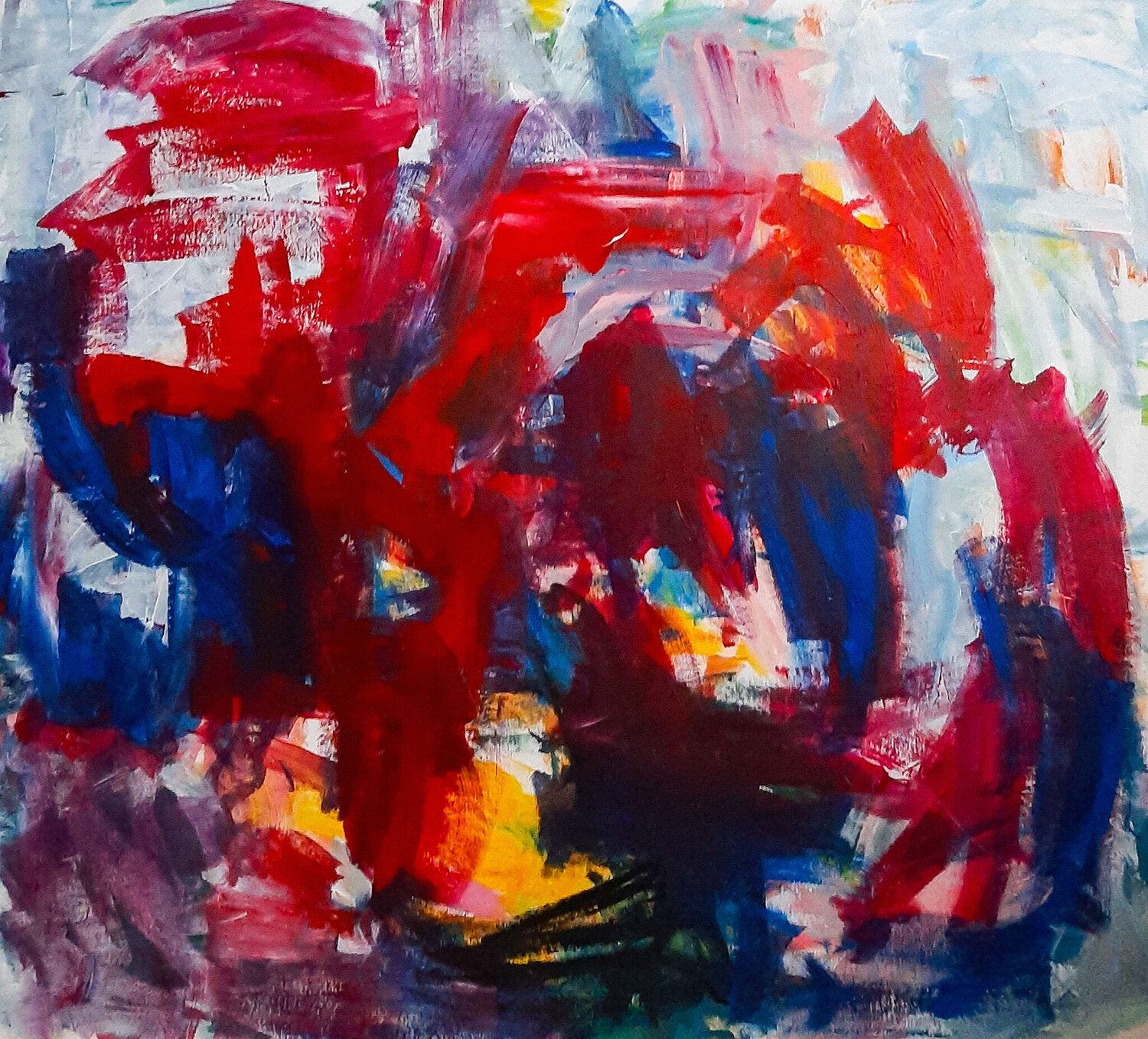 Endings and beginnings Sara Voss Original painting for sale