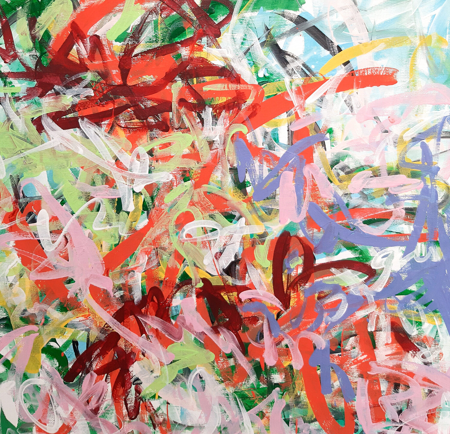 Can you see the future? Sara Voss Original painting for sale