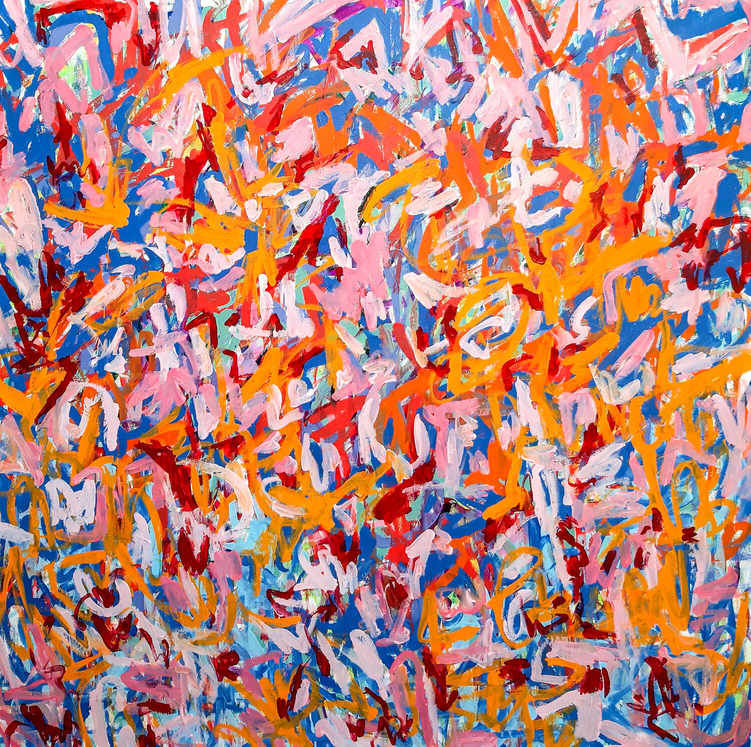 All or nothing Sara Voss Original painting for sale