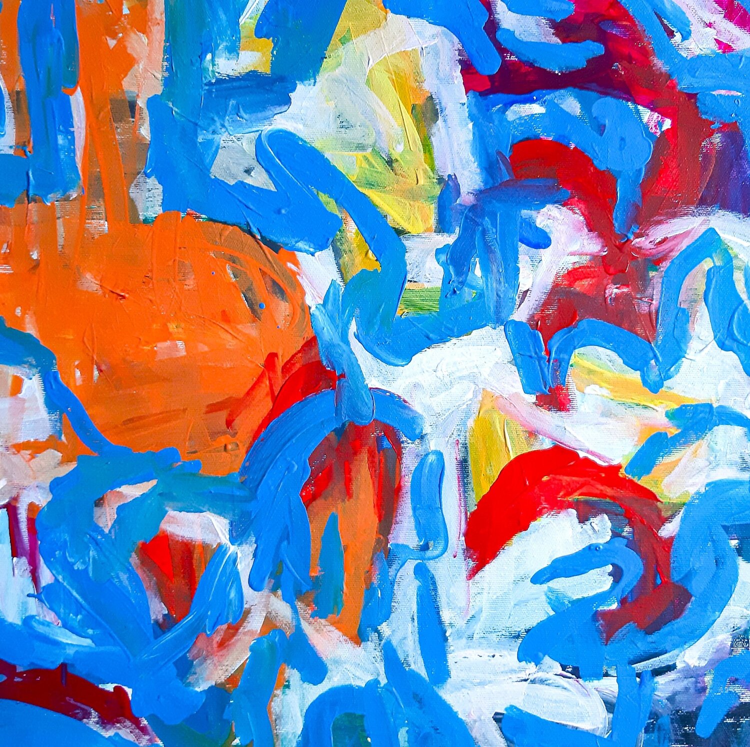 The smallest of gestures Sara Voss Original painting for sale