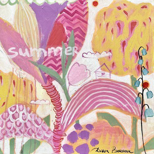 Summer Dream by Daria Borisova, Painting for Sale on Select