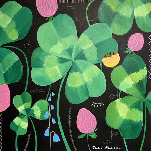 Good Luck by Daria Borisova, Painting for Sale on Select