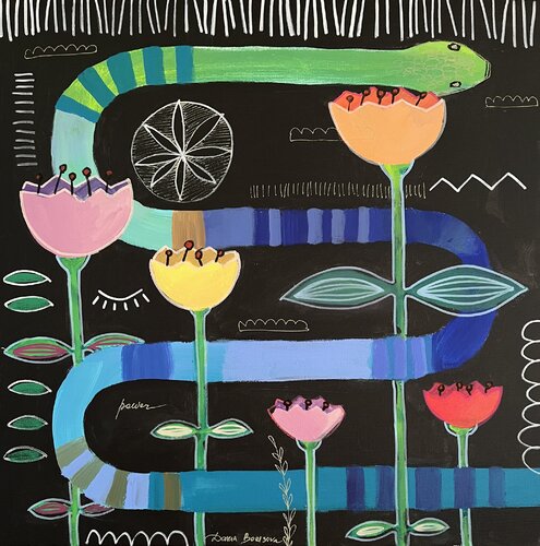 Labyrinth by Daria Borisova, Painting for Sale on Select