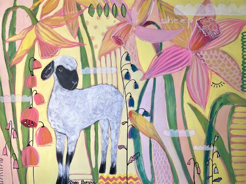 Daffodils by Daria Borisova, Painting for Sale on Select