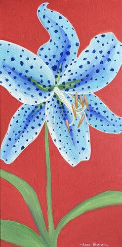 Infinite Blue by Daria Borisova, Painting for Sale on Select