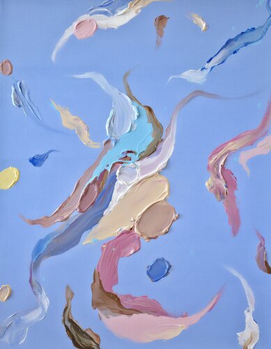 Harmonious Chaos. Composition #5 by Daria Borisova, Painting for Sale on Select