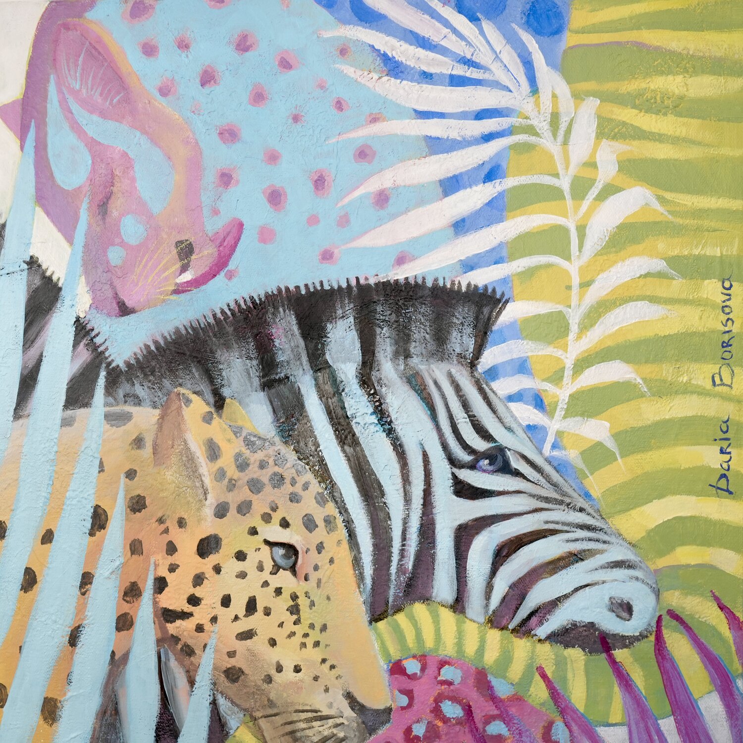 Jungle World Daria Borisova Original painting for sale