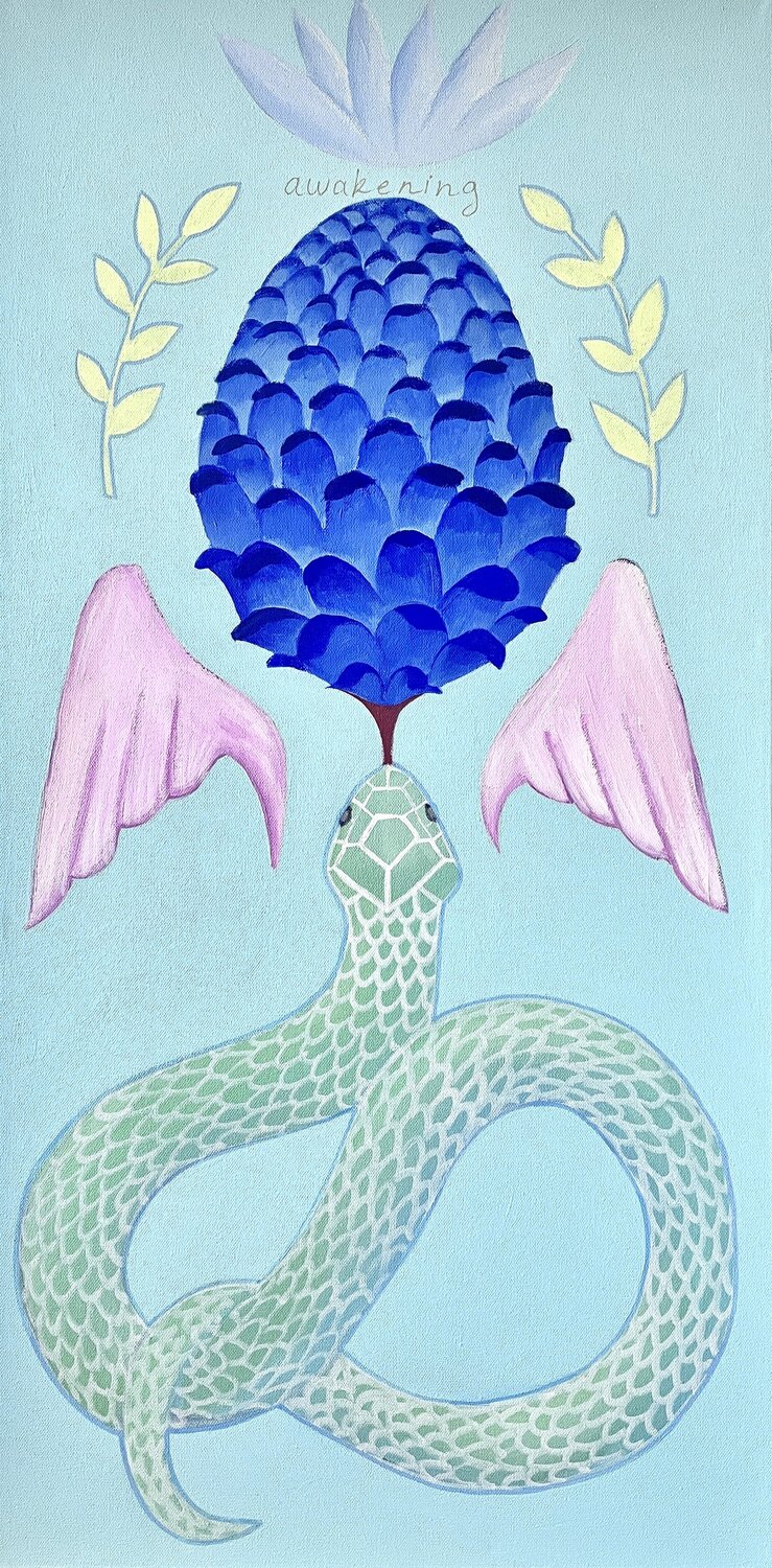 Awakening Daria Borisova Original painting for sale
