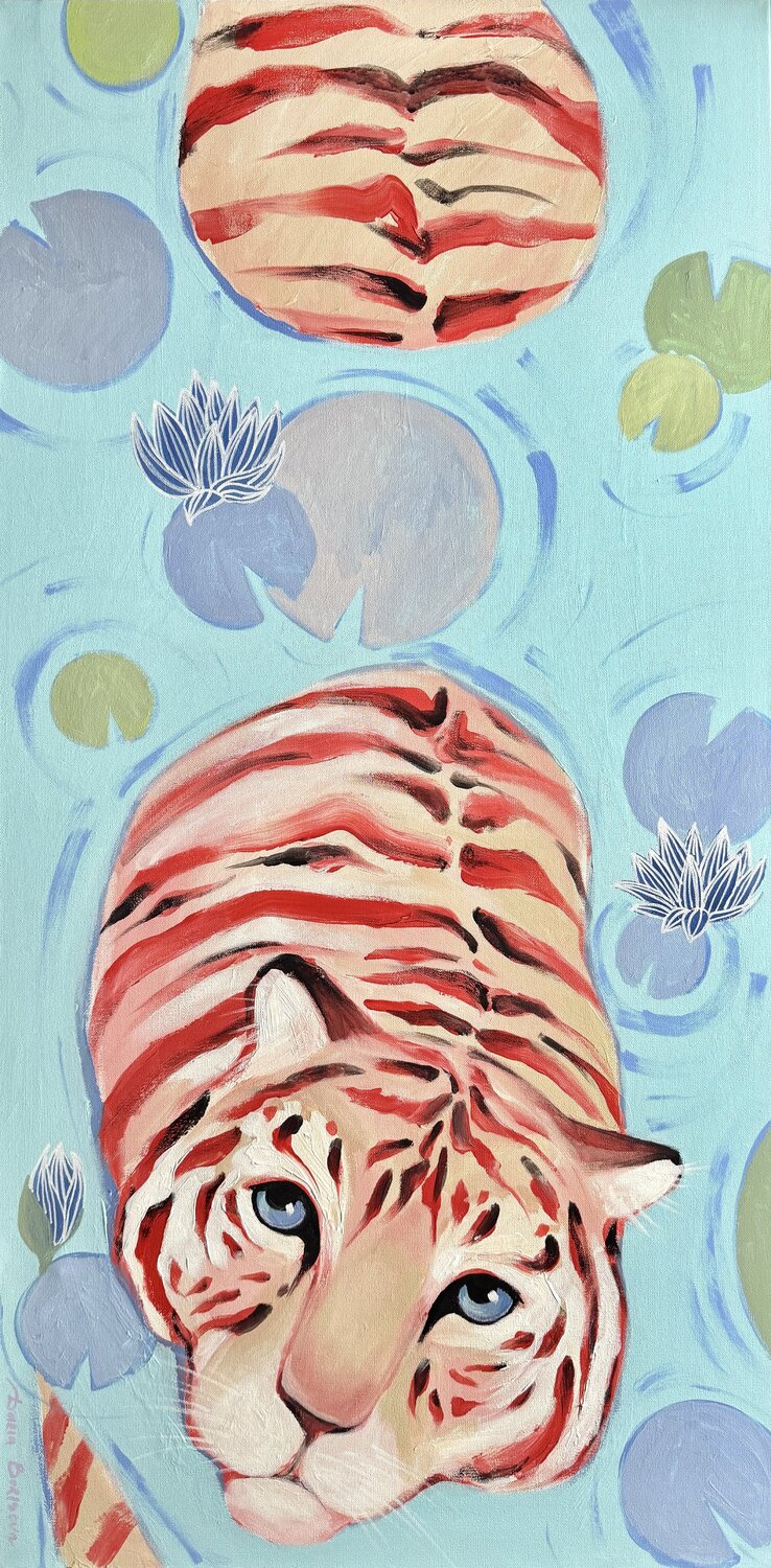 At First Glance Daria Borisova Original painting for sale