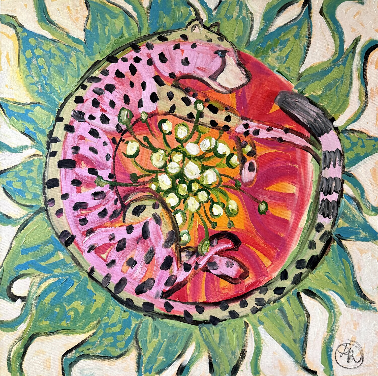 Inner Light Daria Borisova Original painting for sale