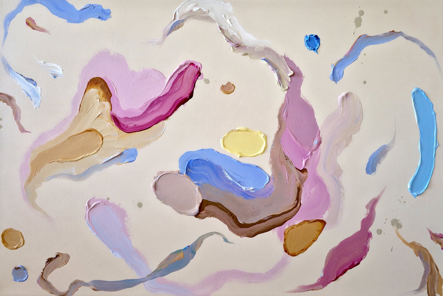 Harmonious Chaos. Composition #1 Daria Borisova Original painting for sale