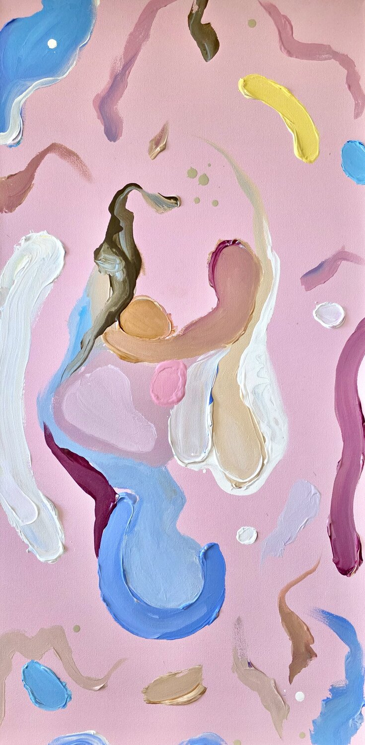 Harmonious Chaos. Composition #2 Daria Borisova Original painting for sale