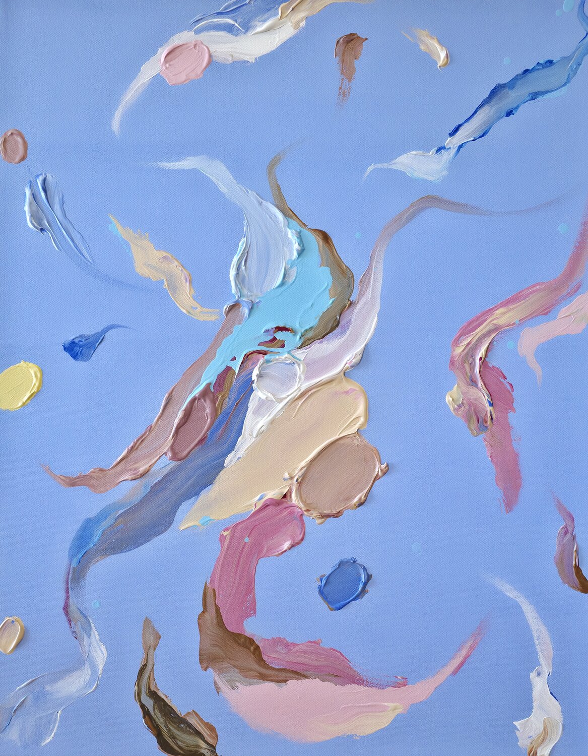 Harmonious Chaos. Composition #5 Daria Borisova Original painting for sale